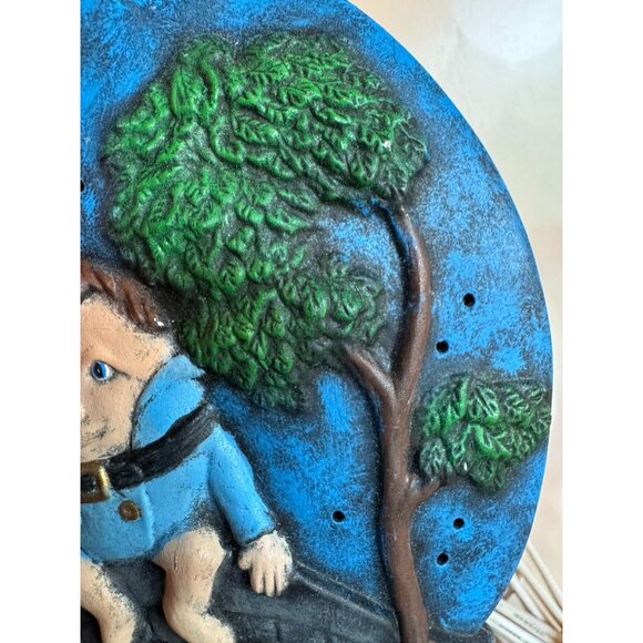 🍼 Vintage Blue Humpty Dumpty Nursery Lamp – Hand-Painted Ceramic 🍼 - Picture 16 of 16